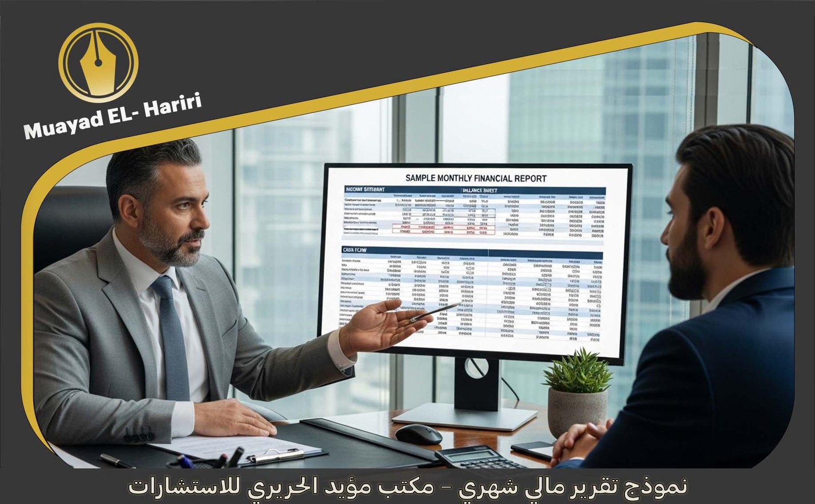  نموذج التقرير المالي