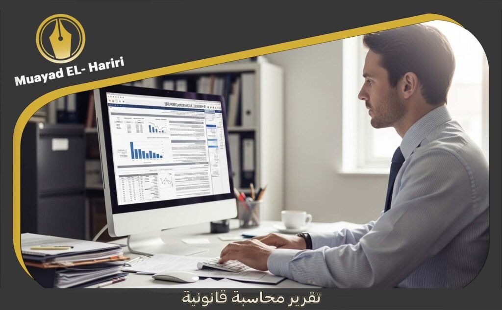 تقرير محاسبة قانونية